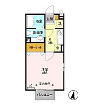 グローリア A201 ｜ 群馬県高崎市和田多中町（賃貸アパート1K・2階・26.71㎡） その2