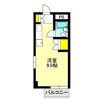 エルパラシオ 301 ｜ 群馬県高崎市飯塚町（賃貸マンション1R・3階・22.28㎡） その2