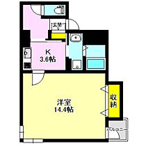 パティオ高崎 204 ｜ 群馬県高崎市旭町（賃貸マンション1K・2階・37.01㎡） その2