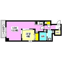 クオリアコート和田町 206 ｜ 群馬県高崎市和田町（賃貸マンション1LDK・2階・45.32㎡） その2