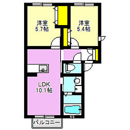 ディアスかねこ 2階/201
