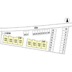 (仮称)高崎市金古町アパート B203