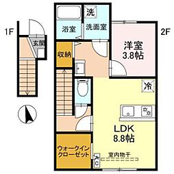 (仮称)高崎市金古町アパート 2階