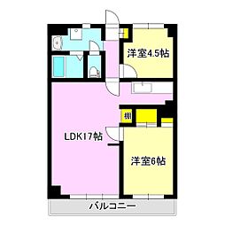 カツミマンション 3階/303