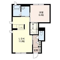 プレジールシャトーＤ 1階/103