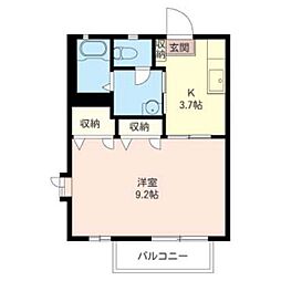 オークスアベニュー A棟 2階