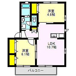 イデアル F,G棟 2階