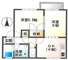 カーサ・ヴィアーレ 202 ｜ 新潟県上越市木田1丁目6番15号（賃貸アパート1LDK・2階・41.40㎡） その2