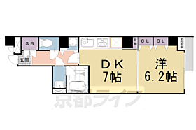 ｃａｓａ　ＲｙｏｋｏII 306 ｜ 京都府京都市中京区役行者町（賃貸マンション1DK・3階・38.87㎡） その2