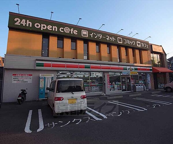 画像27:サンクス梅津後藤町店まで507m 梅津段町を西側へ、四条通沿いにあり 2階はネットカフェです。