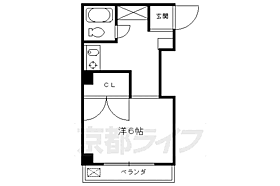 京都府京都市下京区雁金町（賃貸マンション1K・3階・18.26㎡） その2