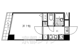 京都府京都市東山区泉涌寺門前町（賃貸マンション1K・5階・19.09㎡） その2