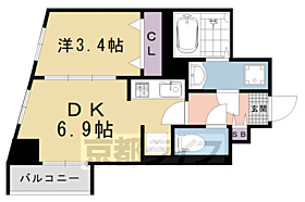 京都府京都市南区西九条唐戸町（賃貸マンション1DK・3階・28.34㎡） その2