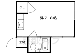 京都府京都市右京区西京極北大入町（賃貸マンション1R・5階・16.20㎡） その2