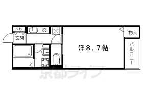 京都府京都市東山区竹村町（賃貸マンション1K・1階・29.25㎡） その2