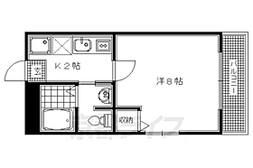 京都府京都市中京区壬生高樋町（賃貸マンション1K・2階・21.74㎡） その2