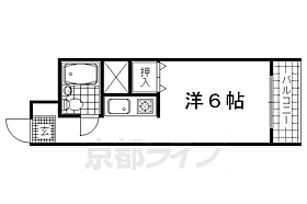 ヴィラ椙ヶ本 201 ｜ 京都府京都市右京区太秦椙ケ本町（賃貸マンション1K・2階・16.35㎡） その2