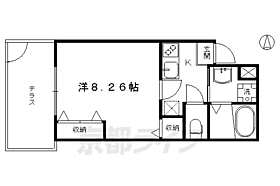 京都府京都市下京区御器屋町（賃貸マンション1K・1階・24.98㎡） その2