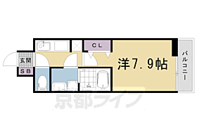 カーサフォレスタ太秦 101 ｜ 京都府京都市右京区太秦西蜂岡町（賃貸アパート1K・1階・26.15㎡） その2