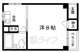 京都府京都市東山区上梅屋町（賃貸マンション1R・2階・13.73㎡） その2