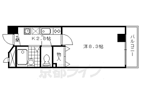 ジュンナイン　ビル 303 ｜ 京都府京都市右京区西院東淳和院町（賃貸マンション1K・3階・24.00㎡） その2