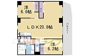 京都府京都市下京区上鱗形町（賃貸マンション3LDK・6階・72.68㎡） その2