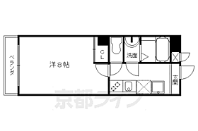 京都府京都市下京区廿人講町（賃貸マンション1K・3階・23.90㎡） その2