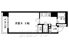 京都府京都市下京区東塩小路町（賃貸マンション1K・2階・24.41㎡） その1