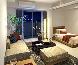 ソルテラス京都西院　ＳＴＡＴＩＯＮ　ＳＩＤＥ 1階2Kのリビング/ダイニング