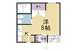 KASIN 1Kの間取図画像