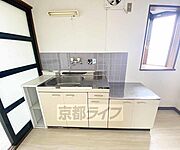 ガスコンロが置けます