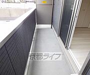 ベランダも広いです