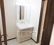 大きな洗面台