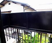 外から洗濯物が見えにくい構造になっています