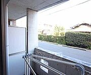 日当たり良好なベランダです。