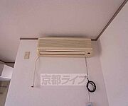 備え付きの冷暖房です。