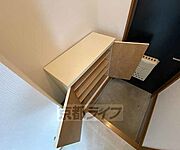 靴収納付きの玄関
