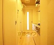 明るい廊下です。