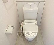 清潔感のあるトイレです