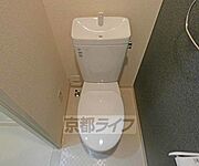 清潔感のあるトイレです。
