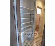 脱衣所の収納です。
