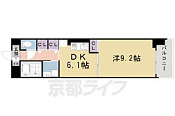 ステラ・ランド 1DKの間取図画像