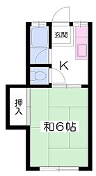 間取図画像 1K