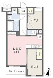 レナンセラ23 2LDKの間取図画像