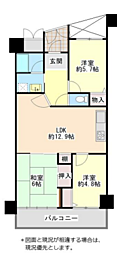 クローバーメゾン狐島 3LDKの間取図画像
