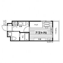 学生会館 リバーテラス仙台支倉[食事付き]  ｜ 宮城県仙台市青葉区支倉町2-3（賃貸マンション1R・8階・24.80㎡） その2