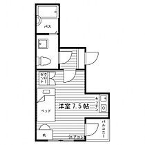 メゾン春の丘  ｜ 埼玉県和光市白子３丁目33-10（賃貸マンション1K・2階・22.46㎡） その2