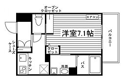 静岡市駿河区大谷マンション 1Kの間取図画像