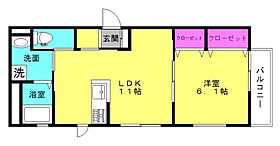 センチュリー扇町 101 ｜ 兵庫県高砂市荒井町扇町16-4（賃貸アパート1LDK・1階・40.99㎡） その2