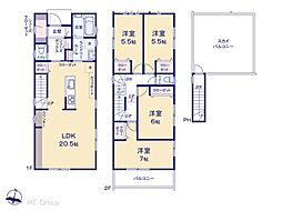 蓮田市関山2丁目 3期　新築一戸建て　全3棟